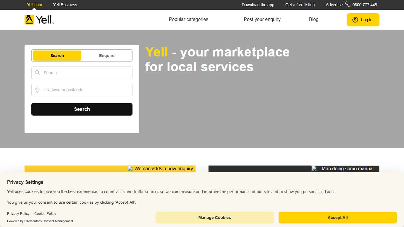 Yell - a leading marketplace for great local businesses